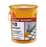 Revestimiento anticorrosión y capa de adherencia para armaduras hormigón, Sika Top® Armatec 110 EpoCem® de Sika. gris